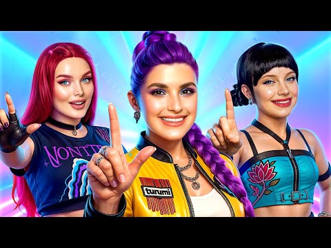 K-Pop Demon Hunters Makeover IRL! Rumi, Zoey & Mira Glow Up into K-Pop Stars