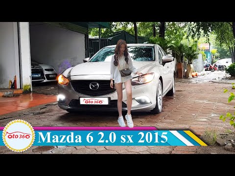 Bán xe Mazda 6 sản xuất năm 2015 đẹp, dàn lốp nguyên