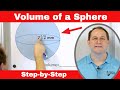 Calculating the Volume of a Sphere: Formula and Techniques