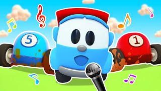Vamos andar com os carinhos e cantar com o caminhão Léo?🎤🚙