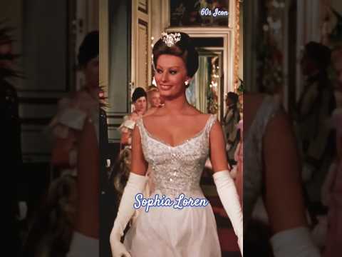 Sophia Loren: 60s Icon superstar#moviestar #60s #nostalgia