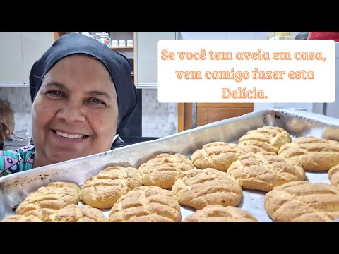 "Bolachinha de Aveia com Nata Sem Complicação , Simples e Rápida!"