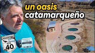 TRES BAÑOS TERMALES poco conocidos de CATAMARCA por la ruta 40