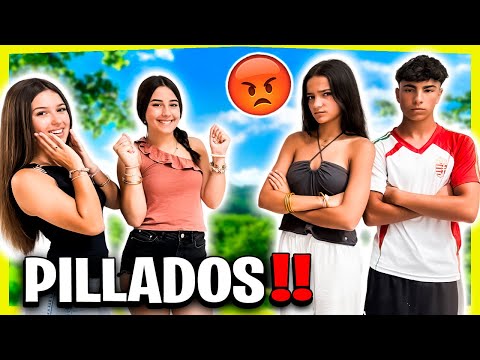 LOS PILLAMOS EN UNA CITA SECRETA....*se enfadan*