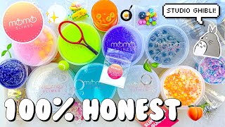$160 Momo Slimes Favorite Famous Slime Shop Review Unboxing 🍑 100% Honest