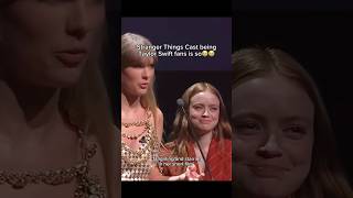 Stranger Things cast being Taylor Swift fan 🫶