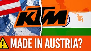 Is KTM Made In INDIA now? It's Complicated