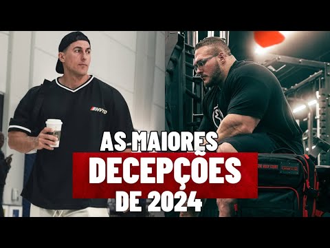 AS MAIORES DECEPÇÕES DE 2024