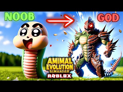 Can SHINCHAN Evolve into GODZILLA in Animal Evolution Simulator ROBLOX with CHOP