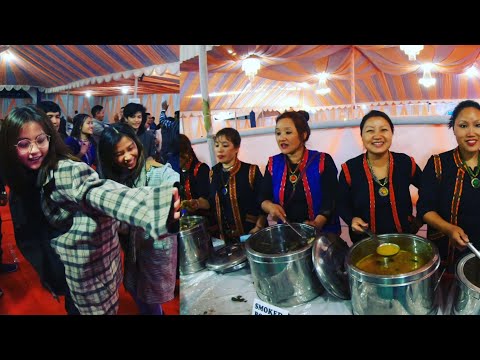 Arunachali Marriage Party | Adi Tribe | at Bride's House | Lenzing Doming | NorthEast | India |