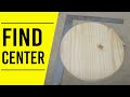 Finding the Center of a Circle