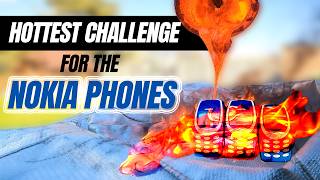 Can a Fire Suit Survive Lava? What About a Nokia?!