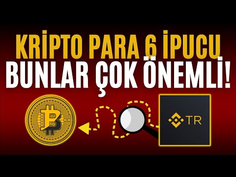 KRİPTOYA BAŞLAMADAN ÖNCE BİLMENİZ GEREKEN 6 İPUCU!