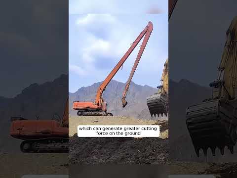 Excavator Buckets: Up or Down? 🤔🚜#excavatorfacts #constructionequipment