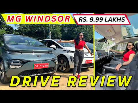 MG Windsor EV Drive Review | Mahindra XUV400 & Nexon EV Rival