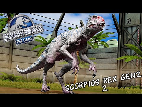 Jurassic World: The Game EP665 SCORPIOS REX GEN 2 ร่าง2