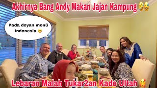Lebaran Malah Tukar2an Kado Ultah Sama @DianBara Para bule Doyan Menü Kampung+Bontot juga 😅