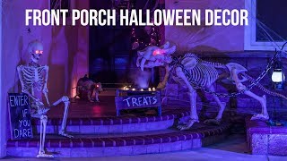 Front Porch Halloween Decorations Easy And Spooky Videos Kansas