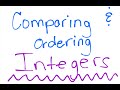 Comparing and Ordering Integers Challenge