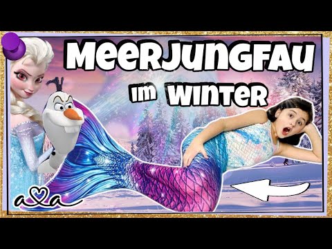 AVA wird zur MEERJUNGFRAU 🧜🏻‍♀️ im WINTER ❄️ durch VERZAUBERTES KOCHBUCH 🍴 Alles Ava