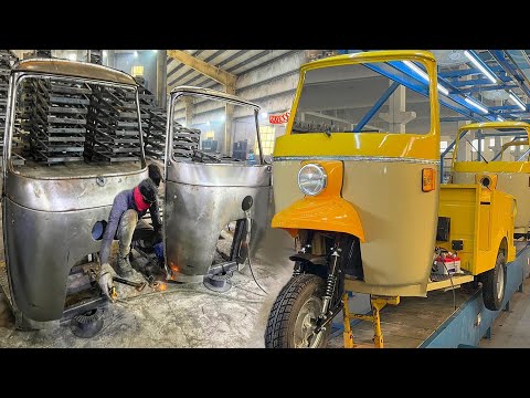 How Auto Rickshaws Are Manufactured | Asia’s Best Tuk-Tuk Auto Rickshaw Production