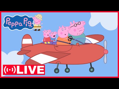 🔴 Watch live as Peppa Travels the Globe | Travel with Peppa