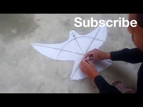 How to Make PIGEON Kite | Making kite | How to make a kite | Kite Making | kite 2025