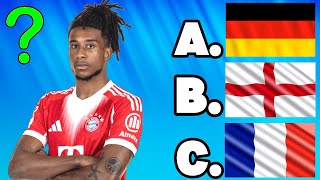 Kannst du die Nationalitäten der Fußballer erraten? ⚽ Fußball Quiz Deutsch