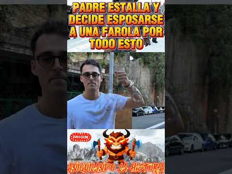 PADRE DESESPERADO SE ESPOSA A UNA FAROLA… ¡DENUNCIA QUE PERDIÓ A SU HIJO POR UNA DENUNCIA FALSA!