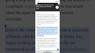 RUSSIA wants to CONTROL CRYPTO #crypto #cryptonews