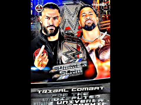 Jey Uso Betrays Roman Reigns | Tribal Combat SummerSlam 2023 | #wwe #romanreigns #jeyuso