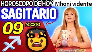 SAGITARIO ♐ BOOOM 💣💥🧨ESTO ES ALGO MUYY GORDOOO😱🔎 – Horóscopo De Hoy 9 De Agosto 2025 | Mhoni Vidente