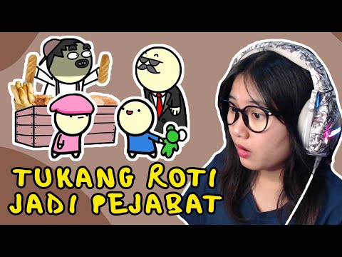 APA??? TUKANG ROTI JD PEJABAT??? | REACTION ANIMASI SANTOON TV