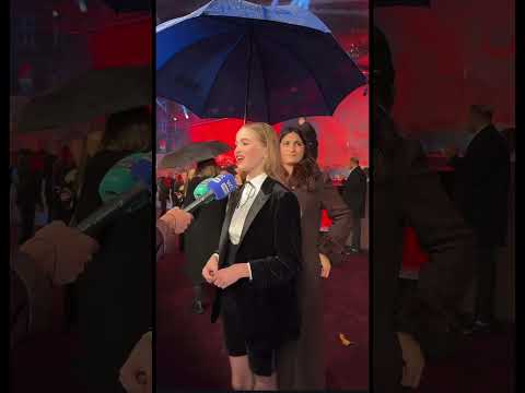 Nell Fisher getting interviewed at the premier of stranger things season 5 ๐๐ #nellfisher #fyp ๏ฟผ