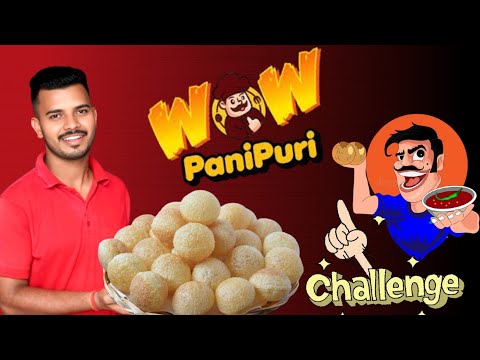Pani Puri Eating Challenge 😱 | Golgappa Challenge | Karan gwal