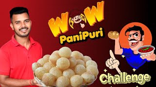 Pani Puri Eating Challenge 😱 | Golgappa Challenge | Karan gwal