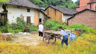 Three sisters rebuilt their grandmother's dilapidated house and cleaned up her rooms