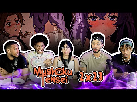 Rudeus se olvida de Sylphy y SE COME a Roxy 😂 | Mushoku Tensei 2x23 Reacción