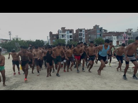 Indian Army 1600 मीटर के तूफ़ान Army Running Trial 1600 #kuldeepsirKanpur 📞7388889367