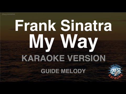 Frank Sinatra-My Way (Melody) (Karaoke Version)