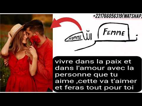 VIVRE DANS LA PAIX ET DANS L'AMOUR AVEC LA PERSONNE QUE TU AIME ET PERSONNE NE POURRA VOUS SÉPARER