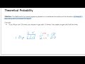 Comparing Experimental and Theoretical Probability