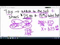 Exploring Tax, Tip, and Discount Proportions in Everyday Scenarios