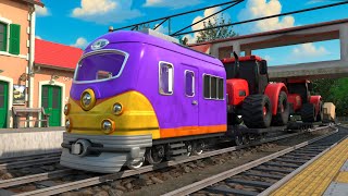 🔴 toy train fun ride - toy cartoon trains for kids - Kids videos for kids