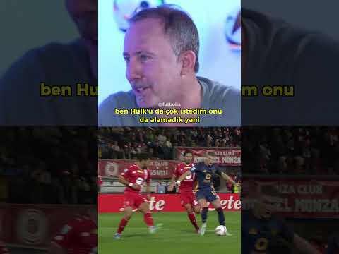 Dovbyk'i Beşiktaş'a İstedim | Sergen Yalçın