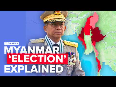 YouTube video thumbnail: Why Myanmar’s Election Won't End the Civil War