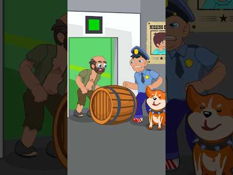 Noob Policeman and His Dog Serches Missing Steve