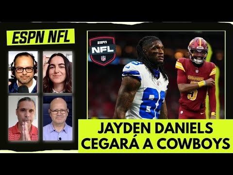 LOS COWBOYS van a SUFRIR con JAYDEN DANIELS y COMMANDERS. Pronósticos de semana 12 | ESPN NFL