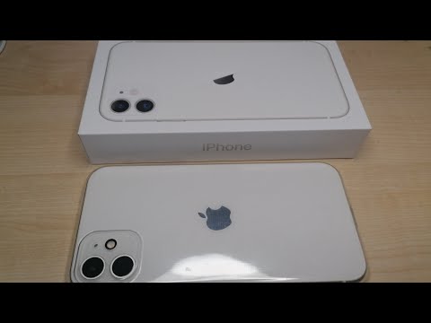 iphone 11 unboxing + accessories 2022 | white 128gb ☁️🤍