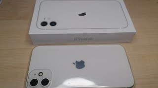 iphone 11 unboxing + accessories 2022 | white 128gb ☁️🤍